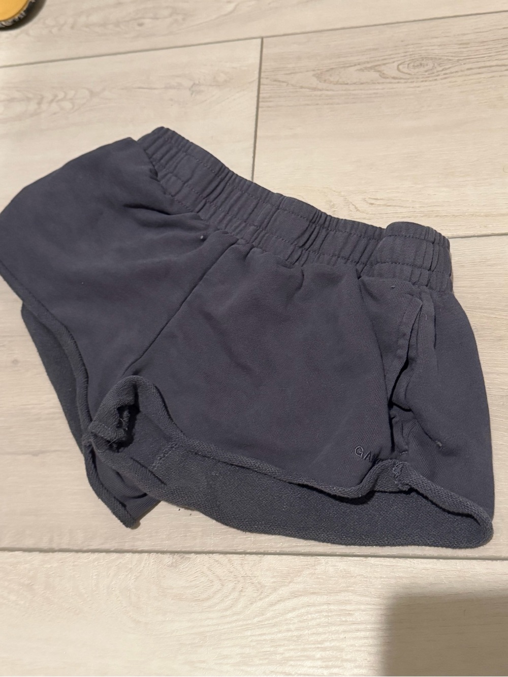 Garage Navy Elastic-Waist Girls' Shorts